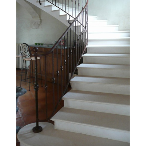 Main courante moulure 55x17mm longueur 3m acier moulur