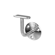 Equerre de rampe fixe pour 42,4mm INOX316 de main courante