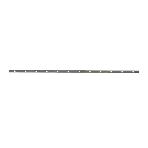 Barre poinonne 30x8mm 12 trous 15mm longueur 170cm pour cltures et grilles FK3203 Barre troue Barre poinonne FK3203