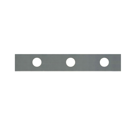Barre poinonne 30x8mm 3 trous 15mm longueur 50cm pour cltures et grilles FK3210 Barre troue Barre poinonne FK3210