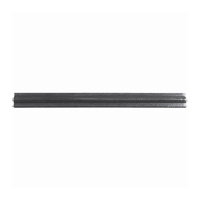 Profil pour collier 14x4mm lgr 2m 1 bosse centrale en acier