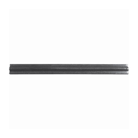 Profil pour collier 14x4mm lgr 2m 1 bosse centrale en acier FM3457 Profil  collier de serrage profil FM3457