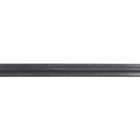 Profil pour collier 18x5mm lgr 2m 1 bosse centrale en acier