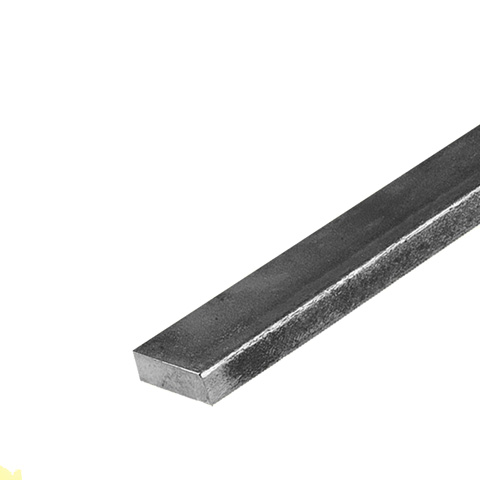 Barre profile plate 35x15mm longueur 2m lisse en acier lamin brut