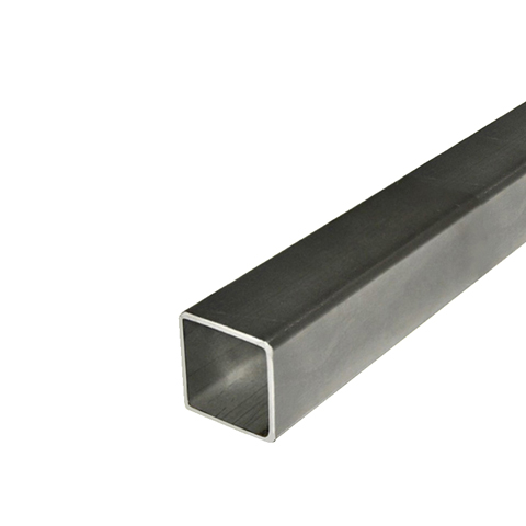 Barre profile tube 60x60mm longueur 2m carr lisse acier lamin brut