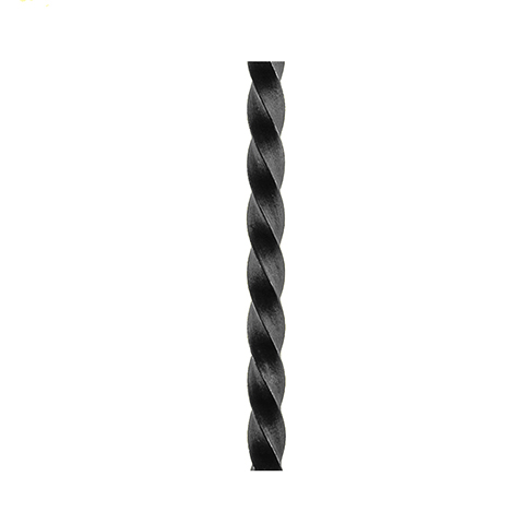 Barre profile carr 12x12mm longueur 3 m carr torsad brut